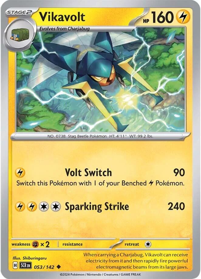 Vikavolt (053/142) [Scarlet & Violet: Stellar Crown]